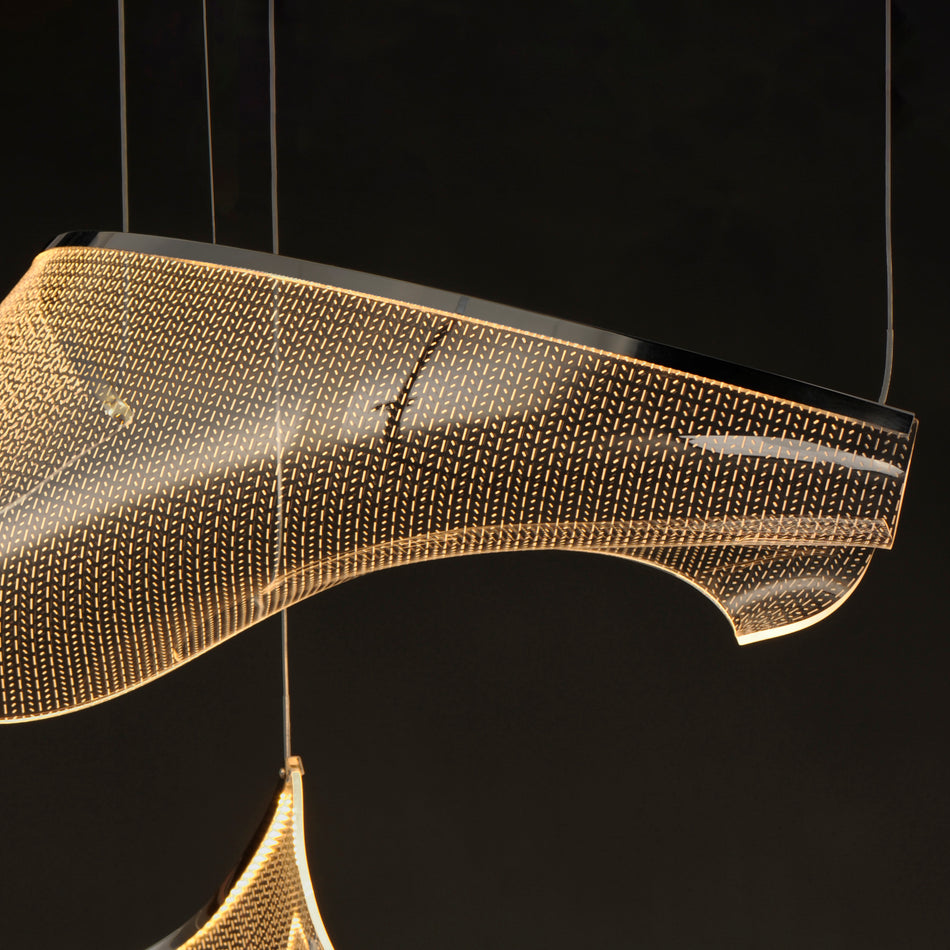 Rinkle-Multi-Light Pendant by ET2