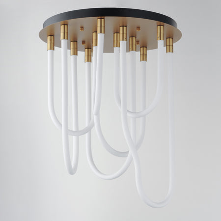 Soleil-Flush Mount Chandelier by ET2