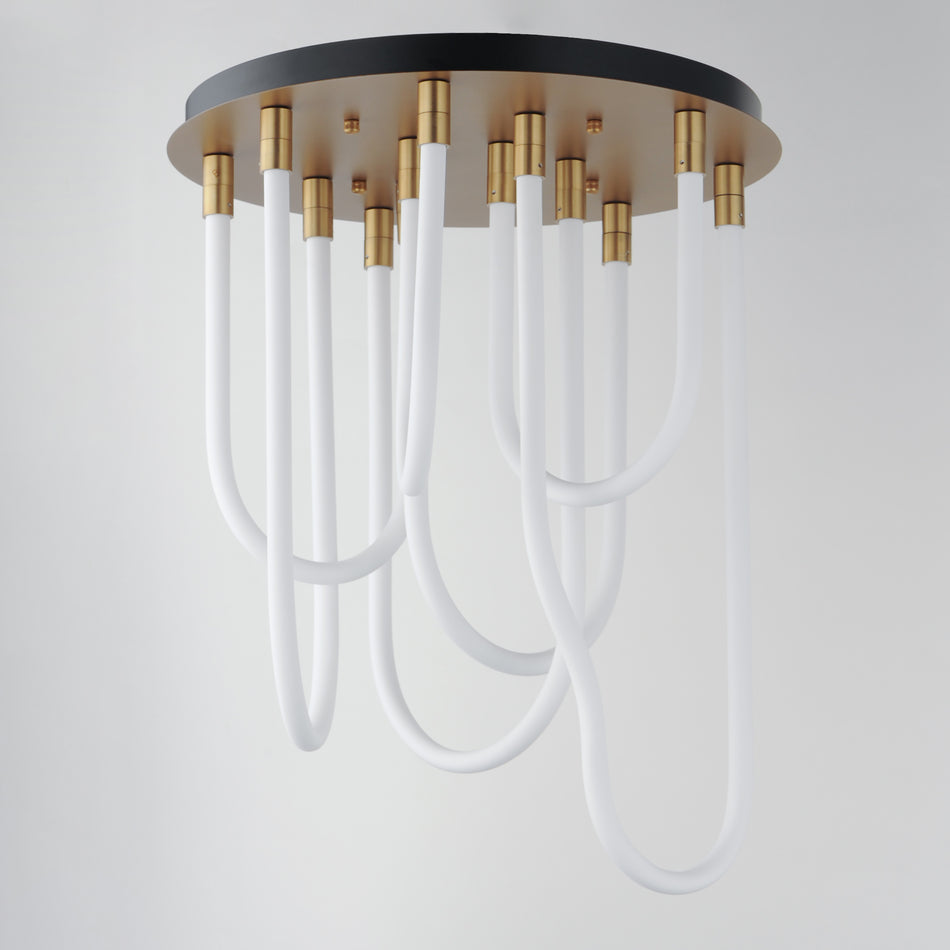 Soleil-Flush Mount Chandelier by ET2