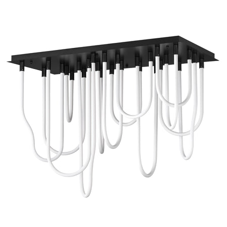 Soleil-Flush Mount Chandelier by ET2