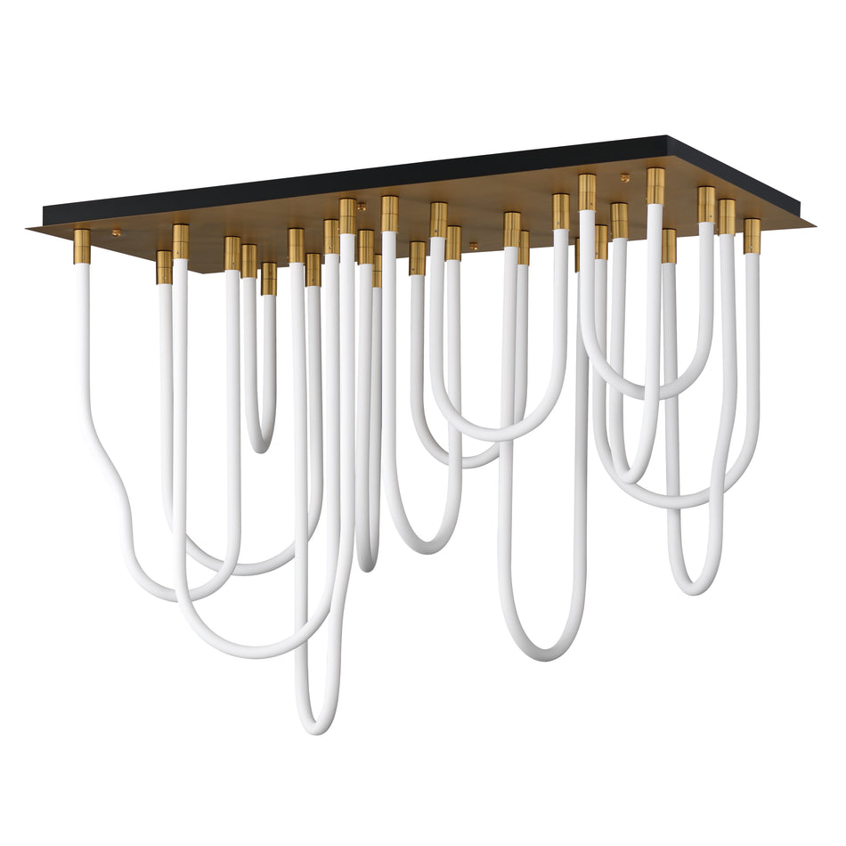 Soleil-Flush Mount Chandelier by ET2