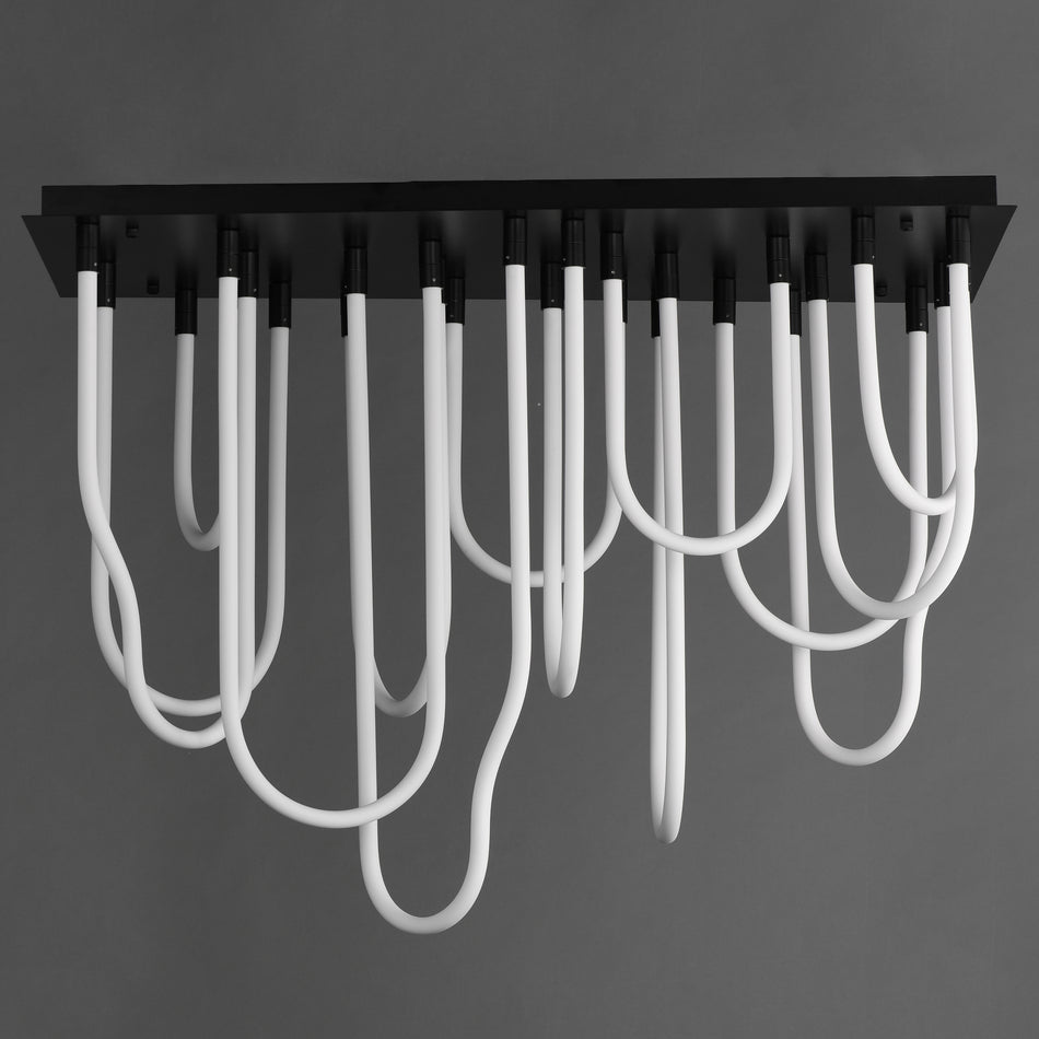 Soleil-Flush Mount Chandelier by ET2