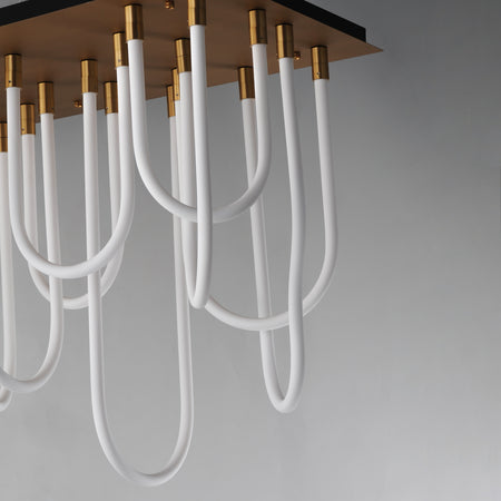 Soleil-Flush Mount Chandelier by ET2