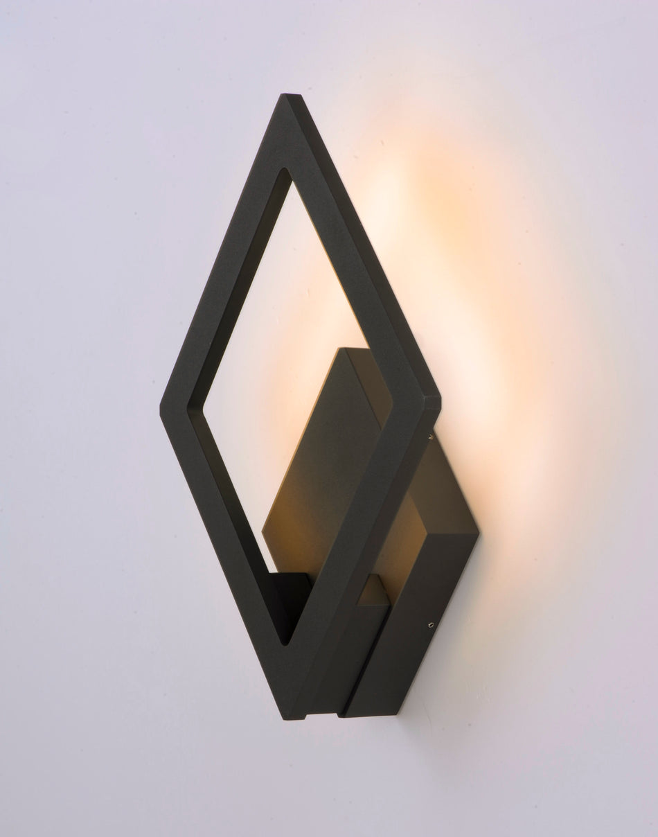 Alumilux Rhombus-Outdoor Wall Mount by ET2
