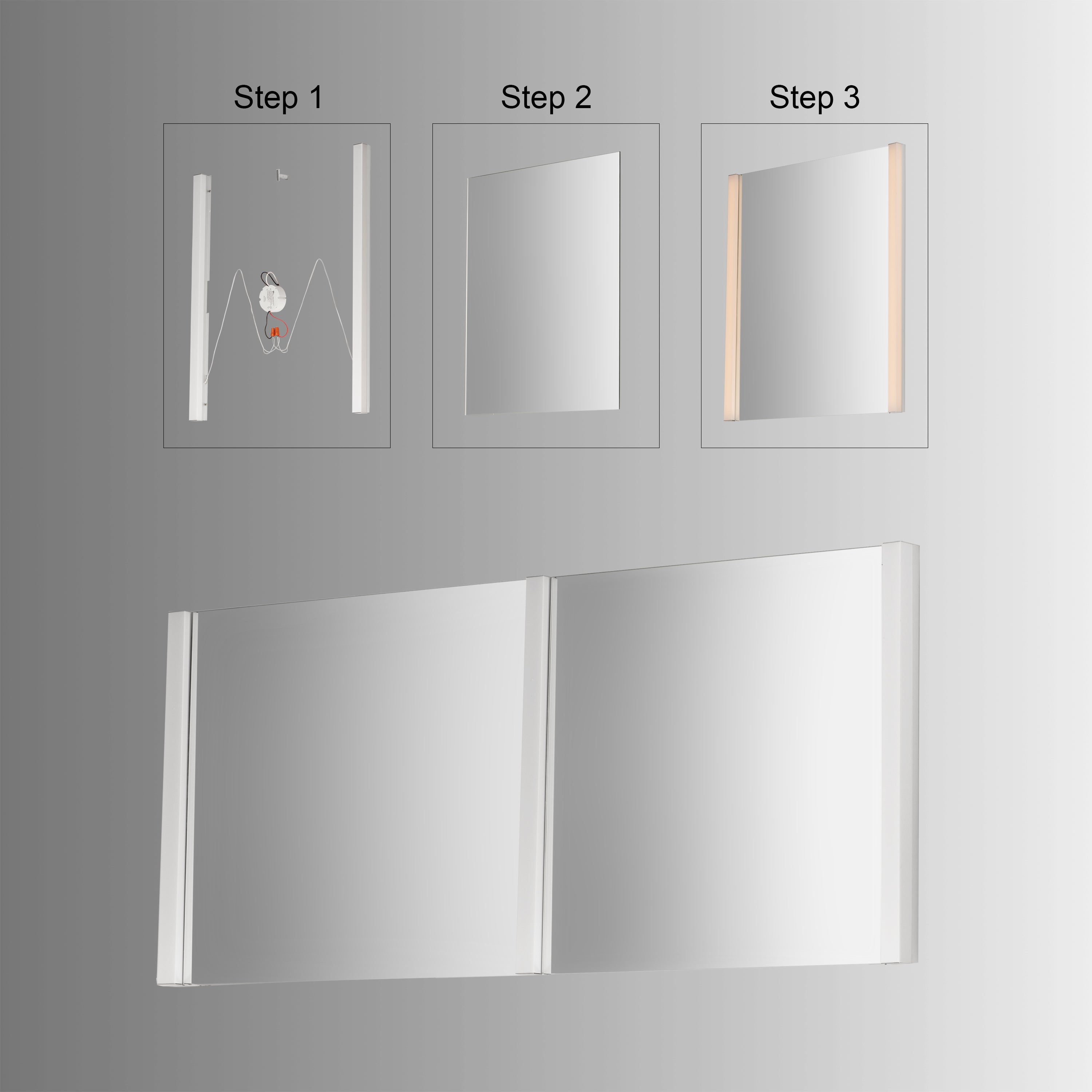 Luminance-LED Mirror by ET2