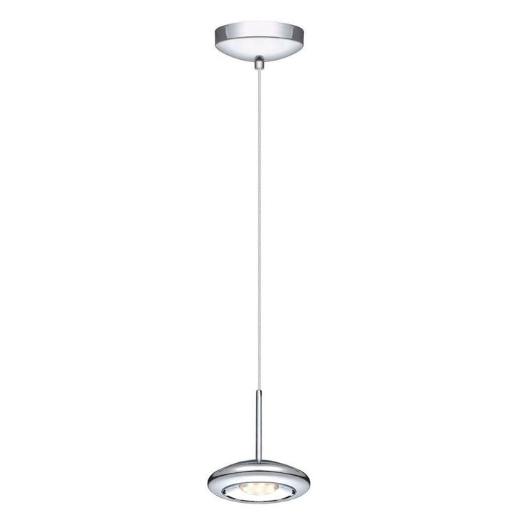 Tarugo 1-Light Chrome Mini Pendant in Chrome 92784A