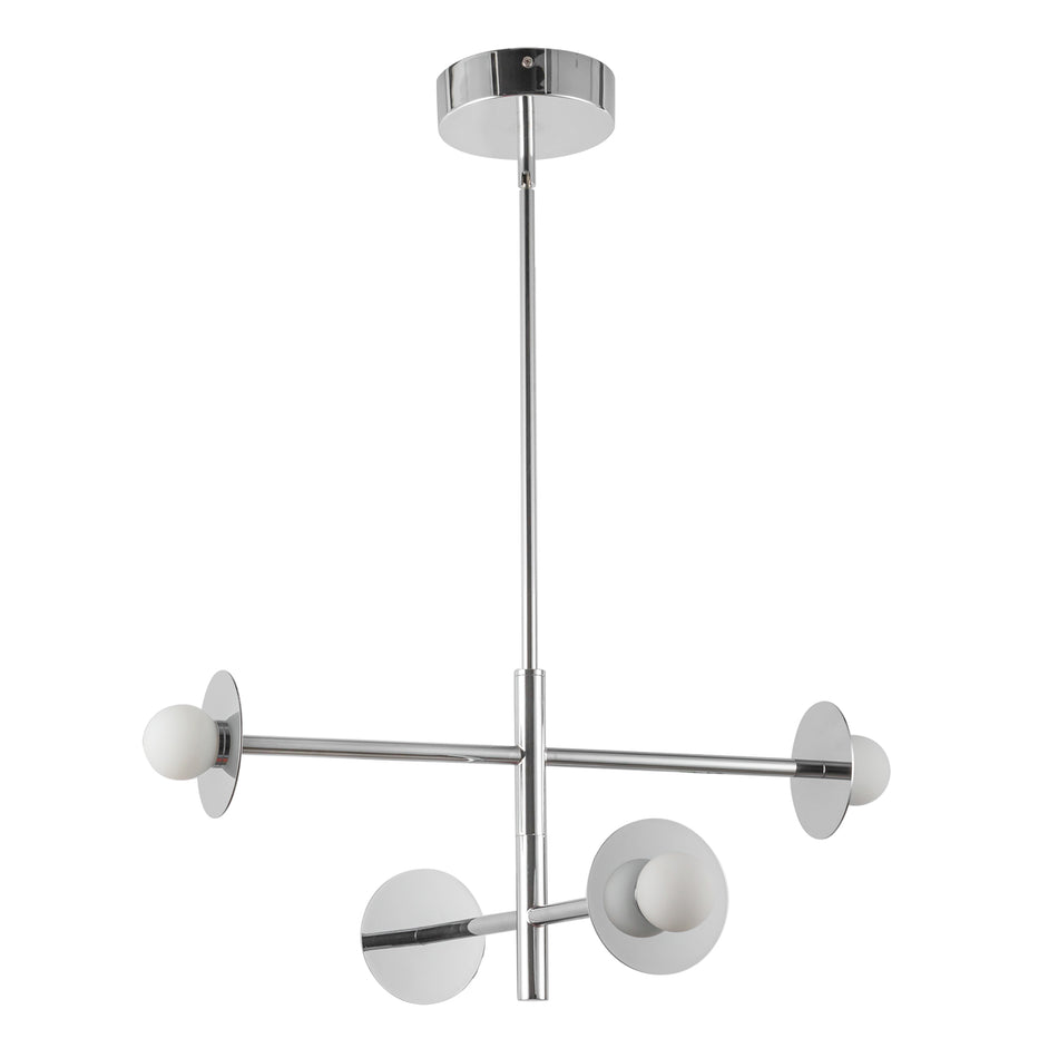 Elixir 22-in Chrome LED Chandelier by KUZCO