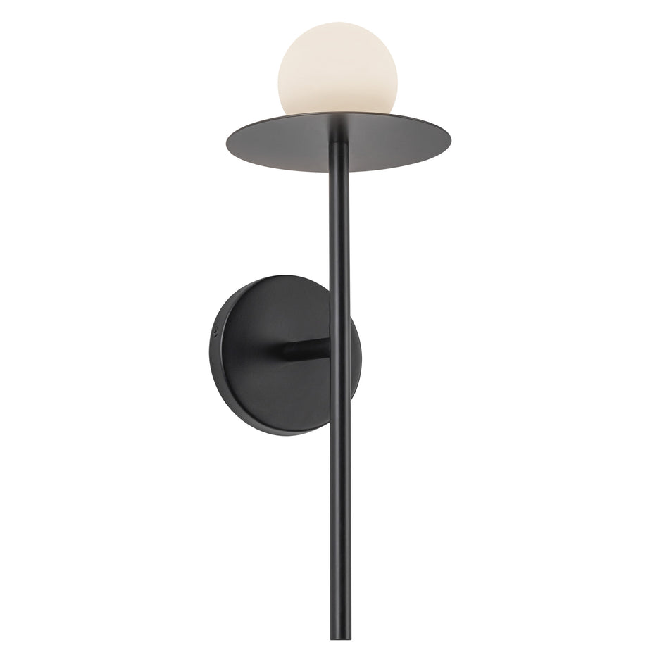 Elixir 16-in Black LED Wall Sconce by KUZCO