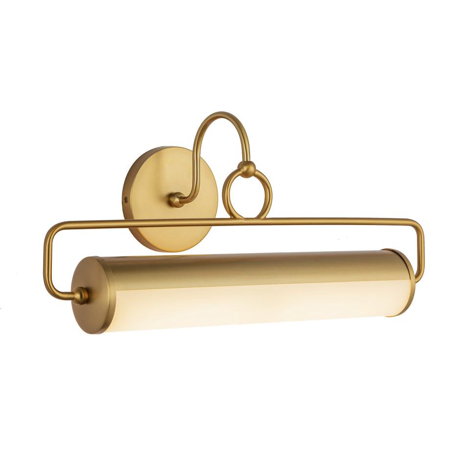 Ellen 21-in Brushed Gold LED Wall/Picture Light by ALORA MOOD