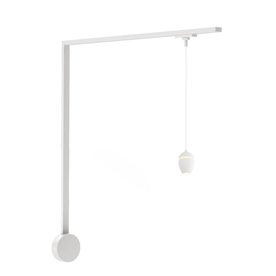 Eloa 3-in White dimmable LED Trilo Wall Kit