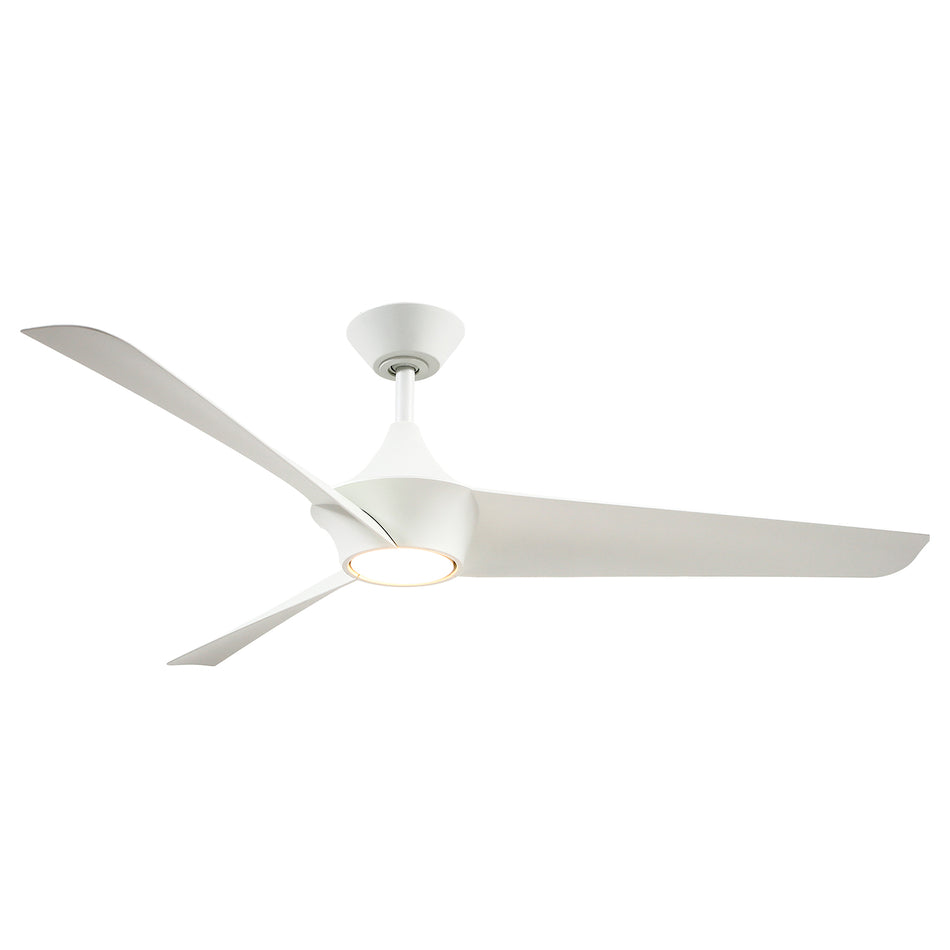 Emiko 56-in White LED Fans by ALORA MOOD