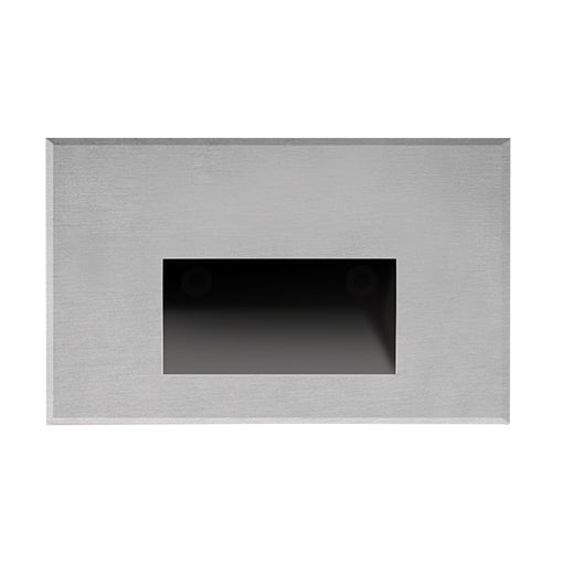 Sonic 3-in Brushed Nickel LED Exterior Wall/Step Lights by KUZCO