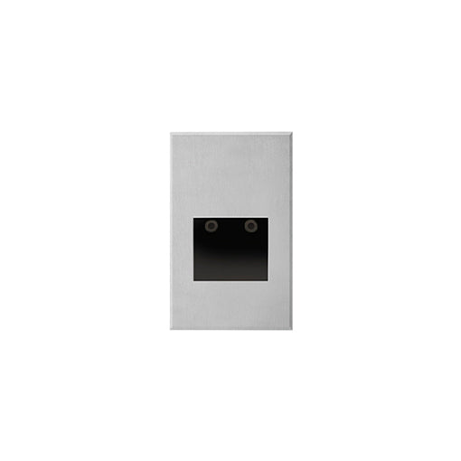 Sonic 5-in Brushed Nickel LED Exterior Wall/Step Lights by KUZCO