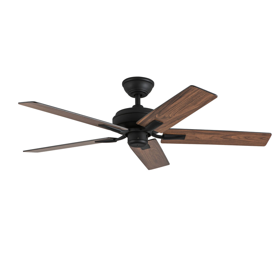 Erikson 52-in Matte Black FAN Ceiling Fan by KUZCO
