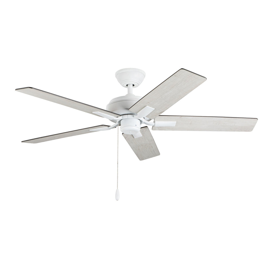 Erikson 52-in White FAN Ceiling Fan by KUZCO