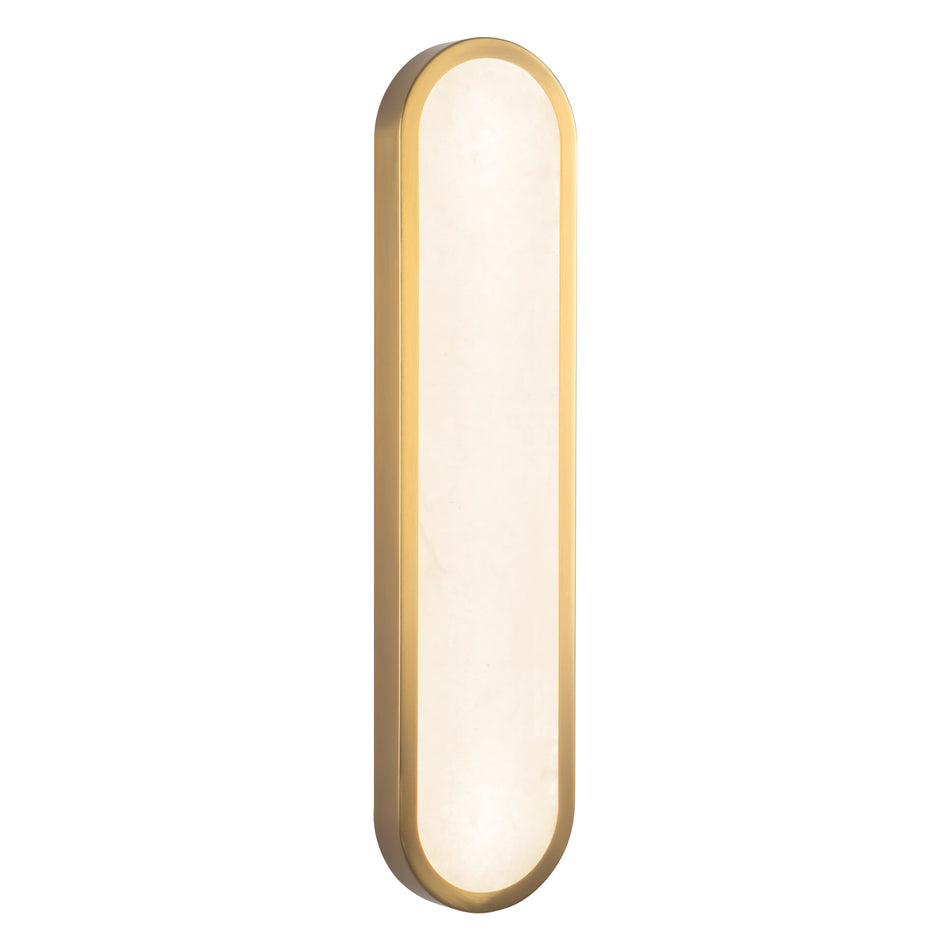 Evelyn 22-in Gold dimmable LED Bathroom Vanity Light