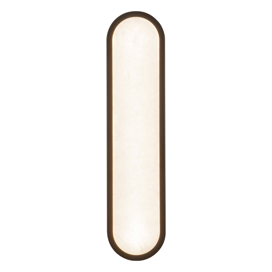 Evelyn 22-in Black dimmable LED Bathroom Vanity Light