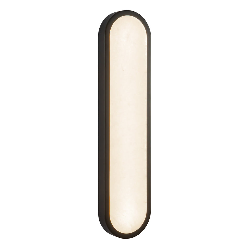 Evelyn 22-in Black dimmable LED Bathroom Vanity Light