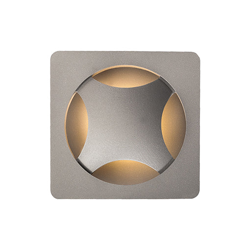 Etna 8-in Gray LED Exterior Wall Sconce by KUZCO