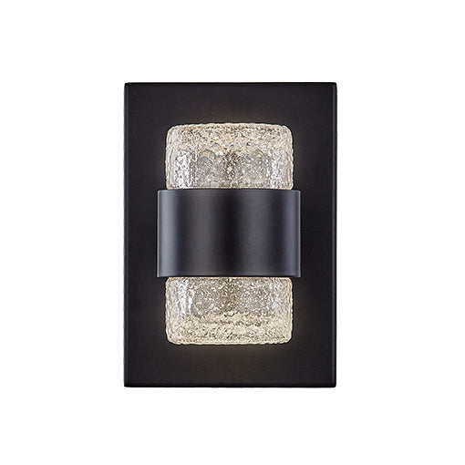 Copenhagen 8-in Black LED Exterior Wall Sconce by KUZCO