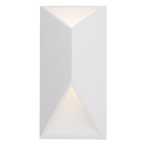 Indio 12-in White LED Exterior Wall Sconce by KUZCO