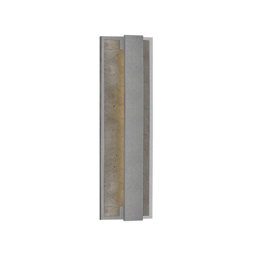 Caspian Gray LED Exterior Wall Sconce by KUZCO