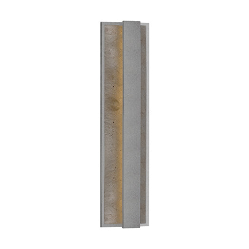 Caspian Gray LED Exterior Wall Sconce by KUZCO