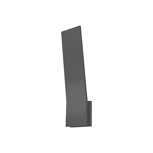 Nevis 18-in Graphite LED Exterior Wall Sconce by KUZCO