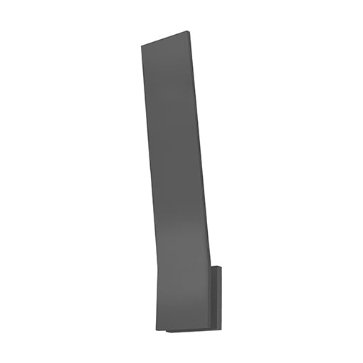 Nevis 24-in Graphite LED Exterior Wall Sconce by KUZCO