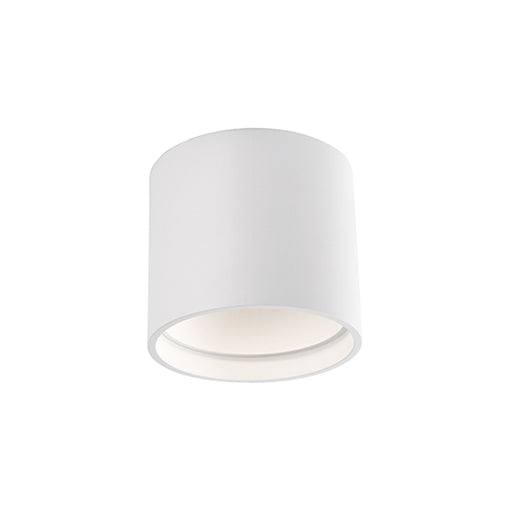 Falco 5-in White LED Flush Mount by KUZCO