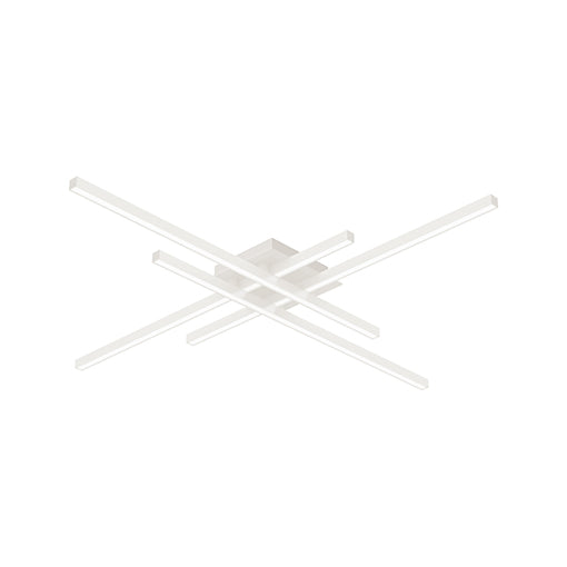 Vega Minor 32-in White LED Flush Mount by KUZCO