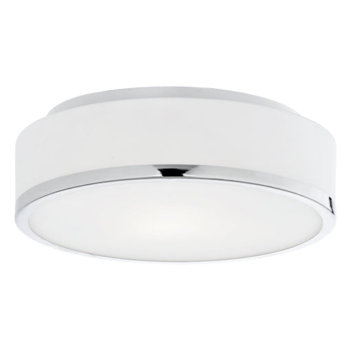 Charlie 12-in Chrome LED Flush Mount by KUZCO