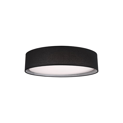 Dalton 16-in Black LED Flush Mount by KUZCO