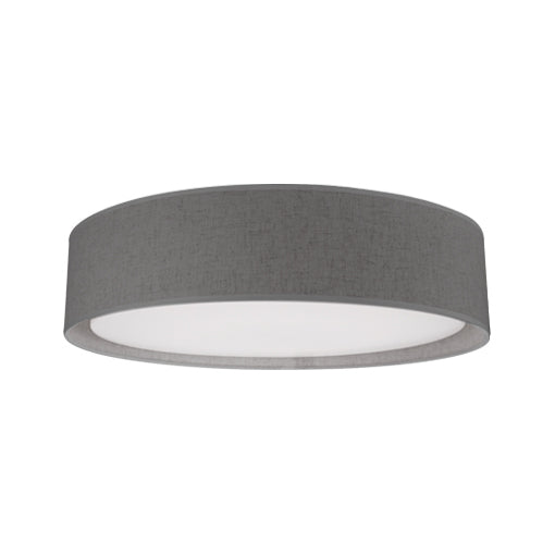 Dalton 20-in Gray LED Flush Mount by KUZCO