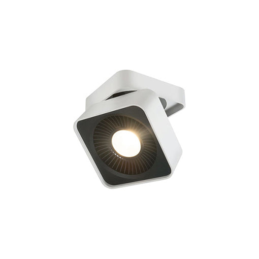 Solo 5-in White LED Flush Mount by KUZCO