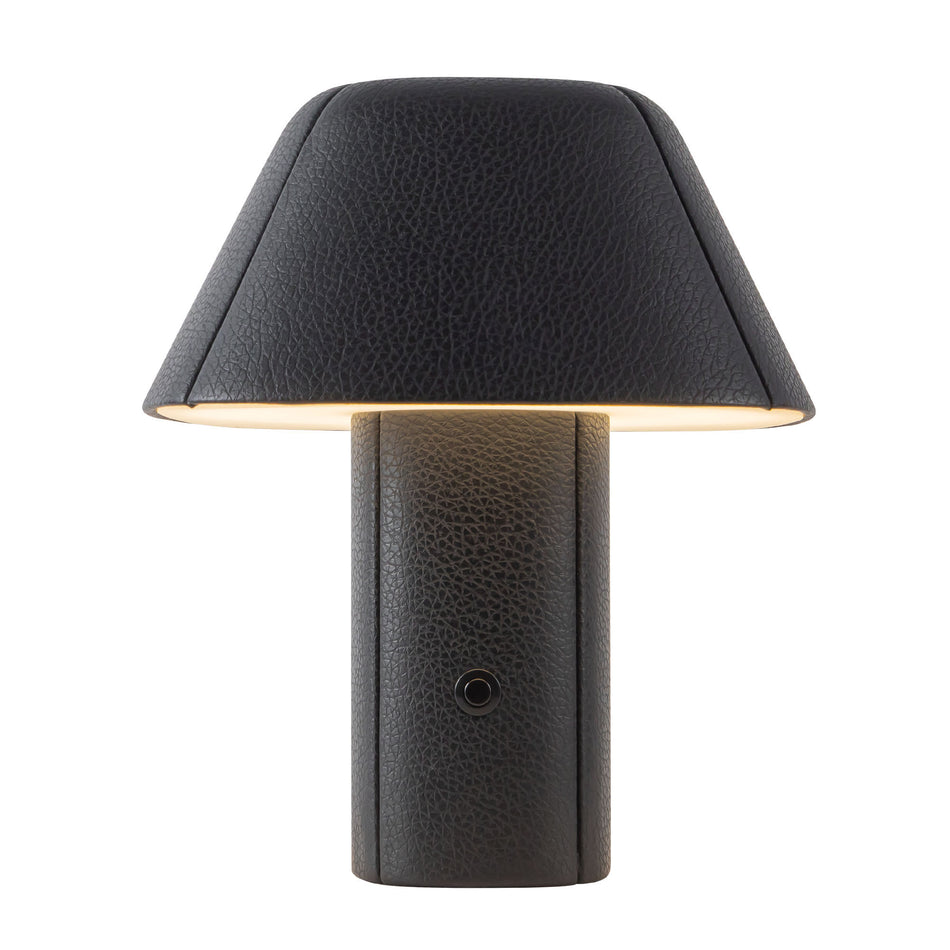Folio 10-in Black dimmable LED Table Lamp