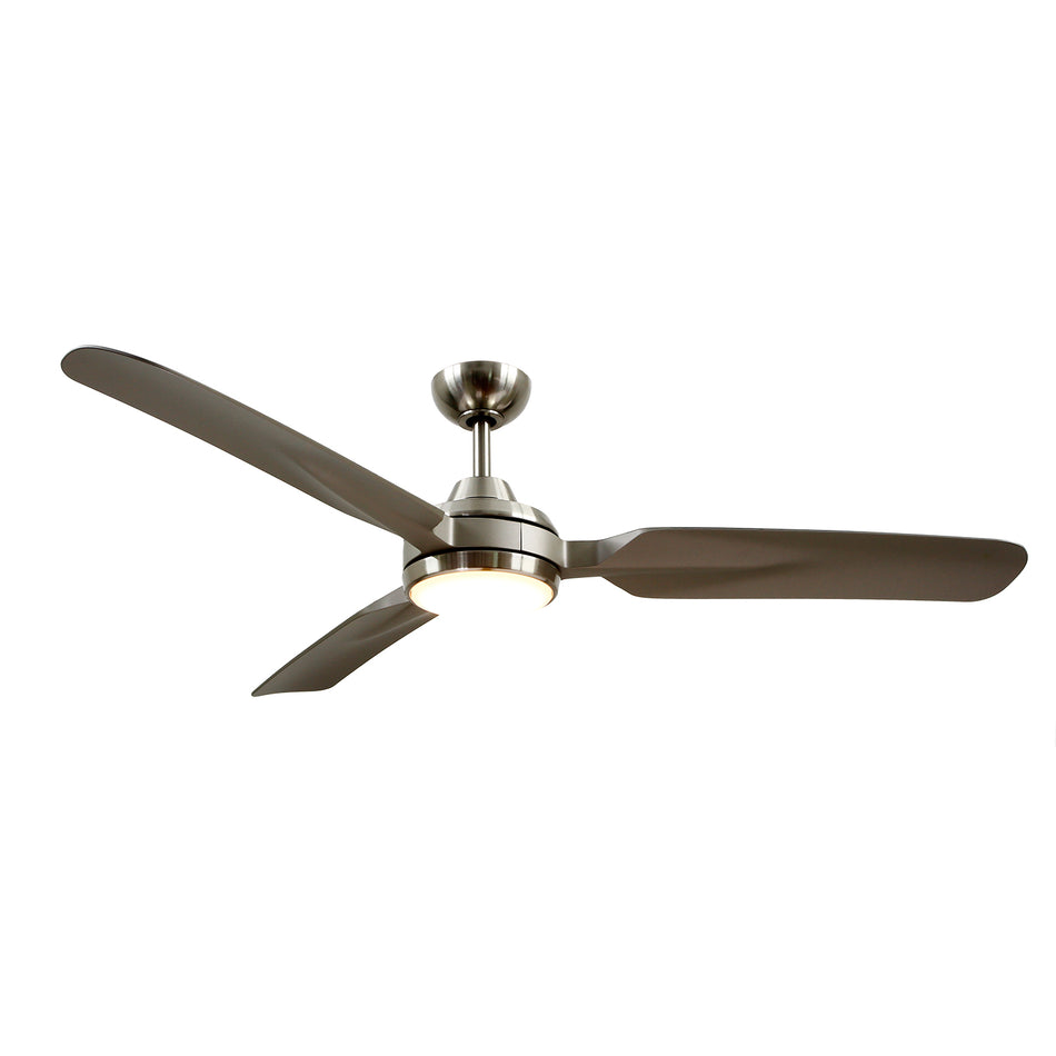 Fremont 60-in Brushed Nickel LED Fans