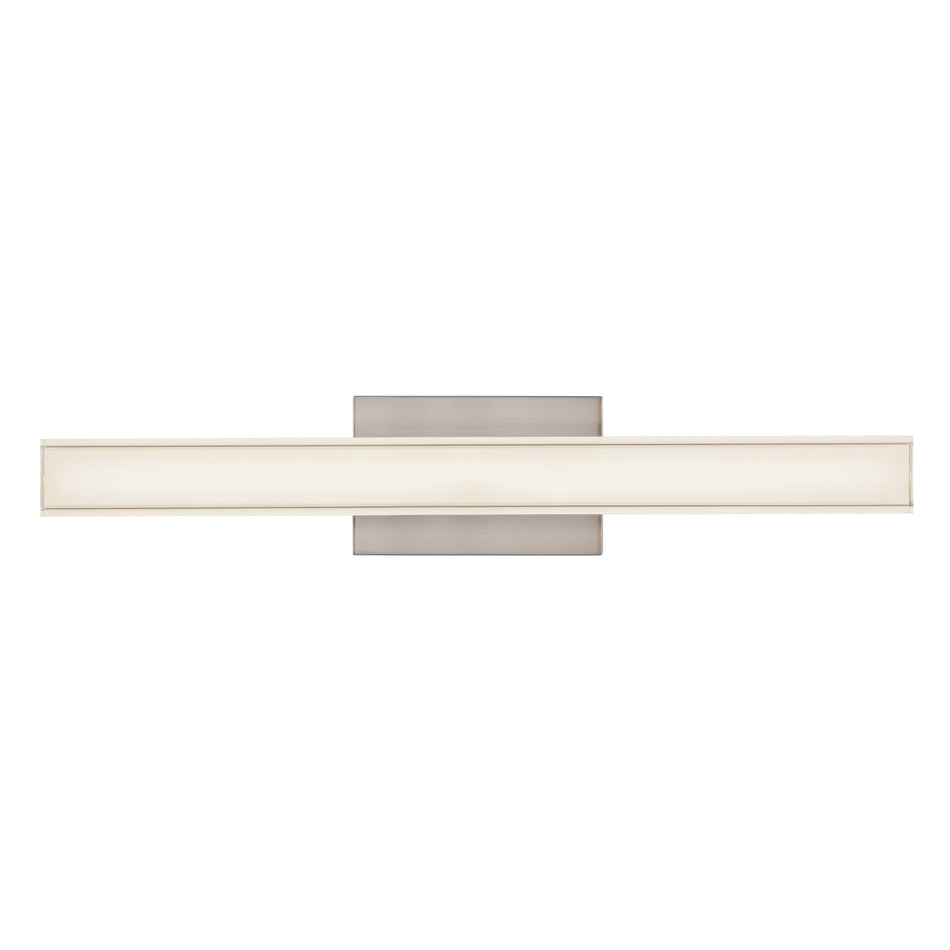 Garland 24-in Silver dimmable LED Wall Sconce