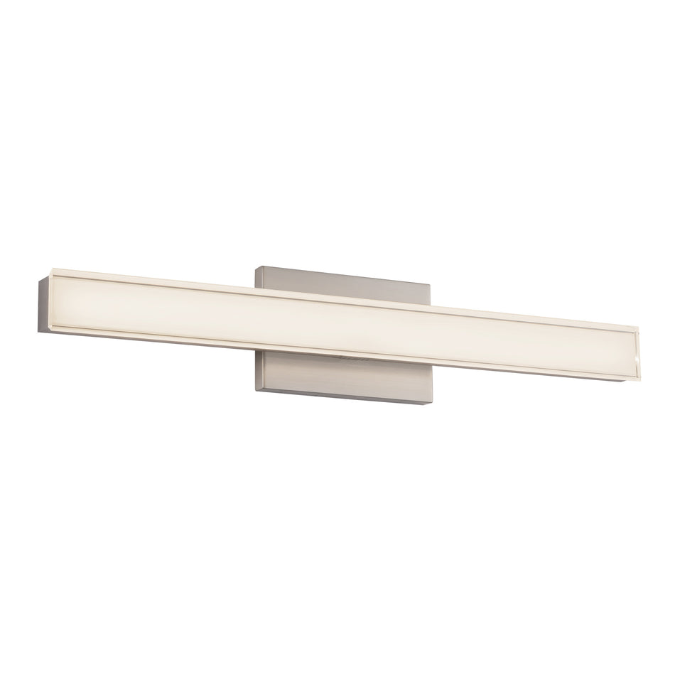 Garland 24-in Silver dimmable LED Wall Sconce