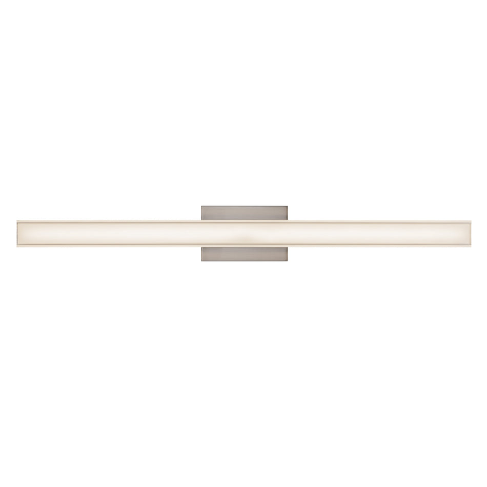 Garland 36-in Silver dimmable LED Wall Sconce