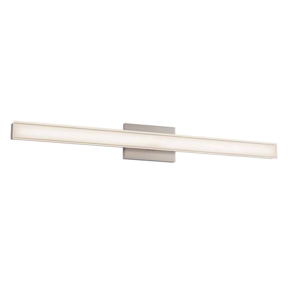 Garland 36-in Silver dimmable LED Wall Sconce