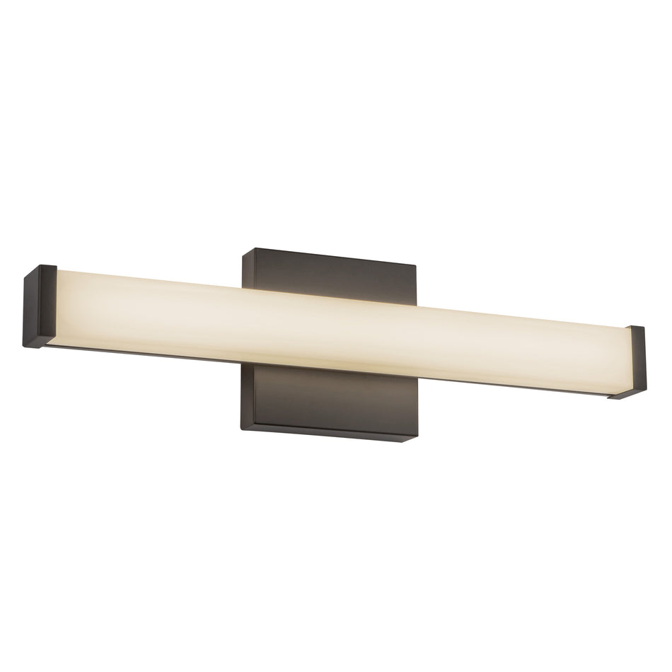 Geri 18-in Black dimmable LED Wall Sconce