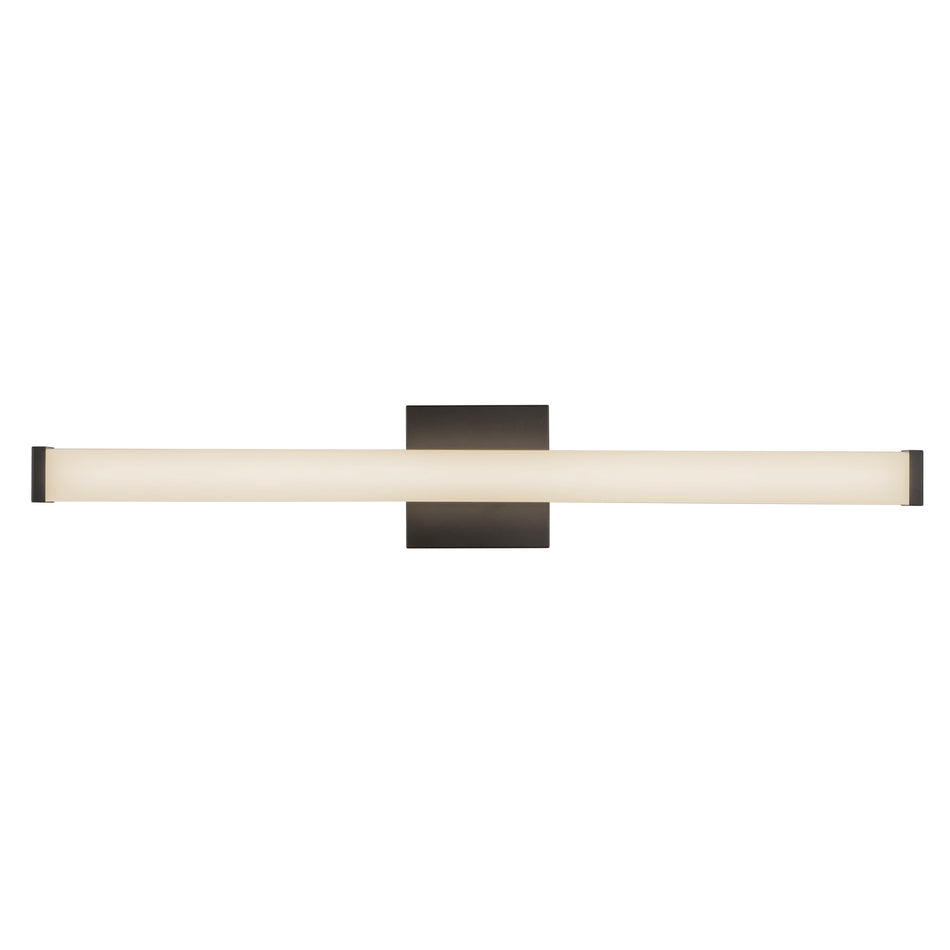 Geri 30-in Black dimmable LED Wall Sconce