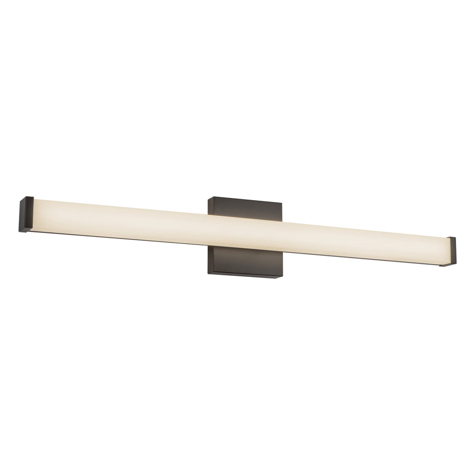 Geri 30-in Black dimmable LED Wall Sconce