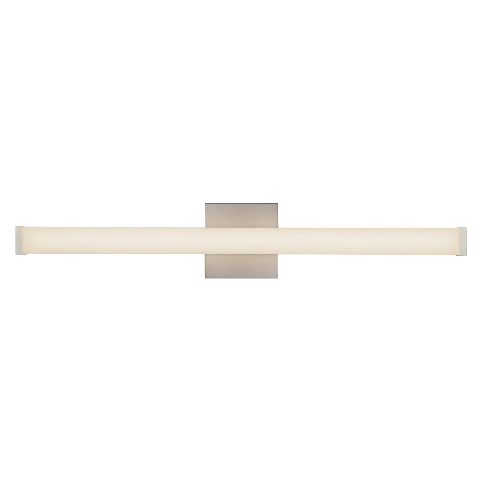Geri 30-in Silver dimmable LED Wall Sconce