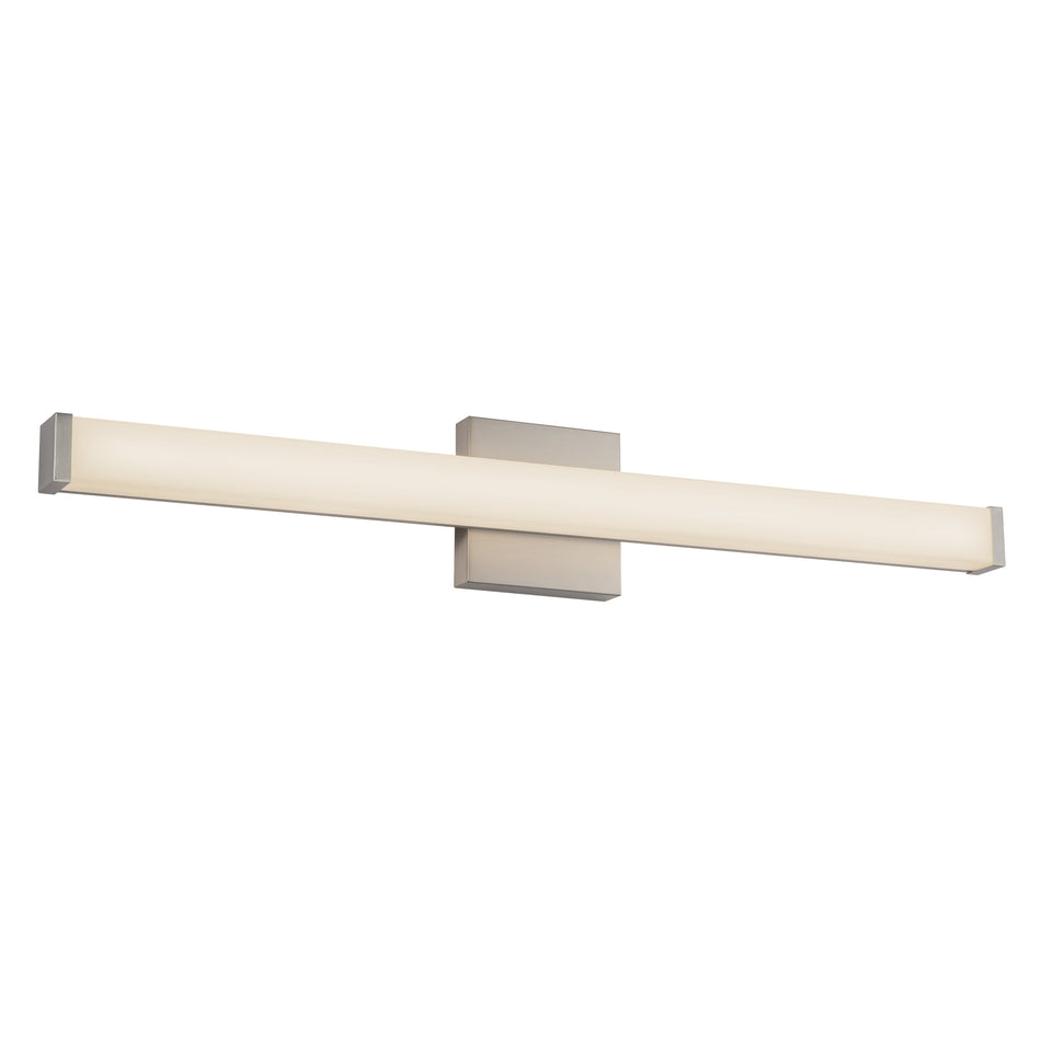 Geri 30-in Silver dimmable LED Wall Sconce
