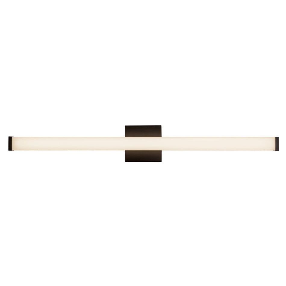 Geri 36-in Black dimmable LED Wall Sconce