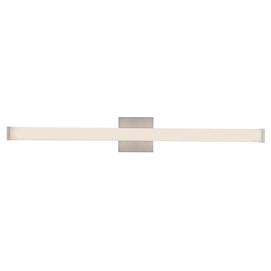 Geri 36-in Silver dimmable LED Wall Sconce