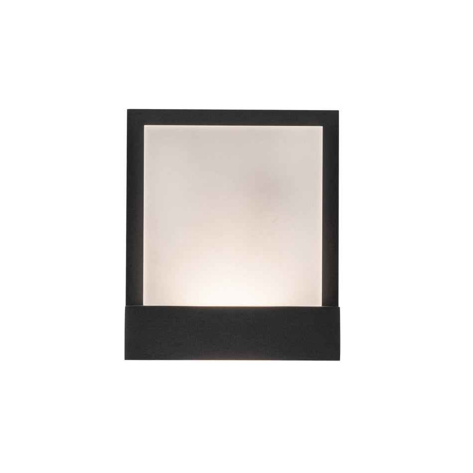Guide 7-in Black LED All terior Wall by KUZCO