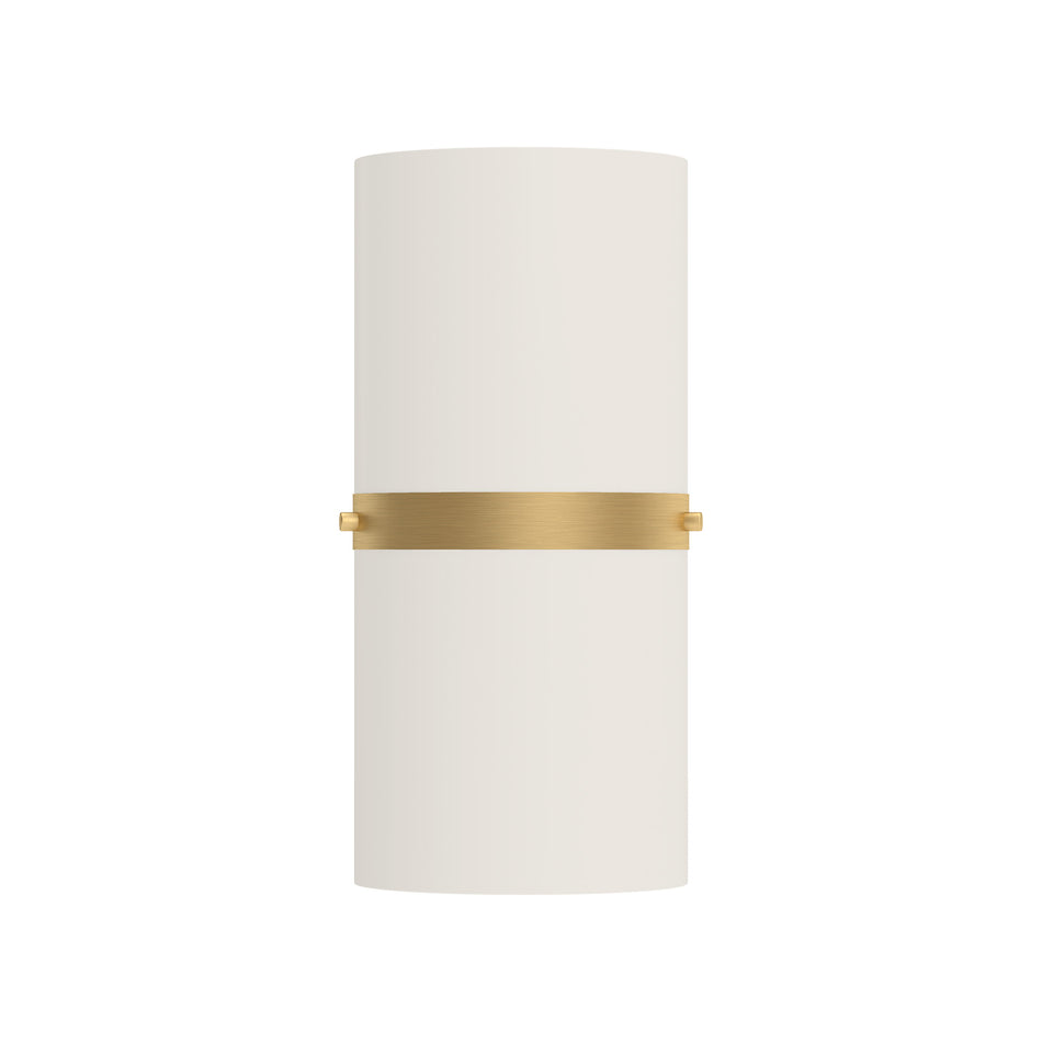Harrow 13-in Brushed Gold LED Wall Sconce